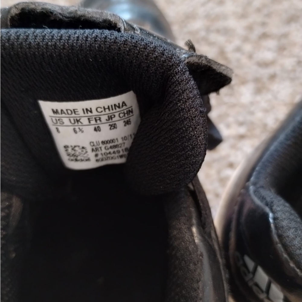 adidas Black Athletic Shoes